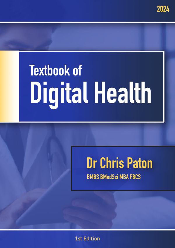 Textbook of Digital Health Cover
